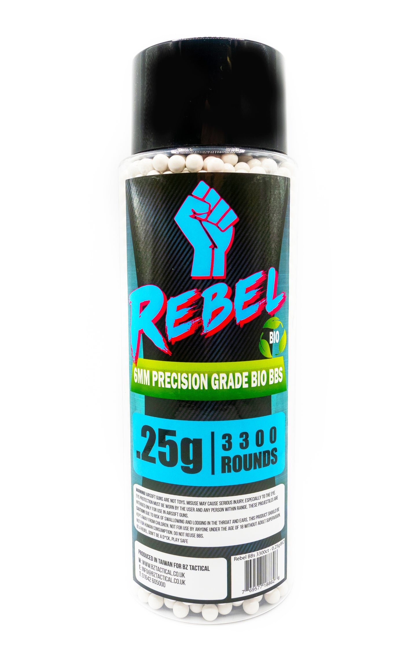 Rebel Precision 6mm Bio BBs - 3300