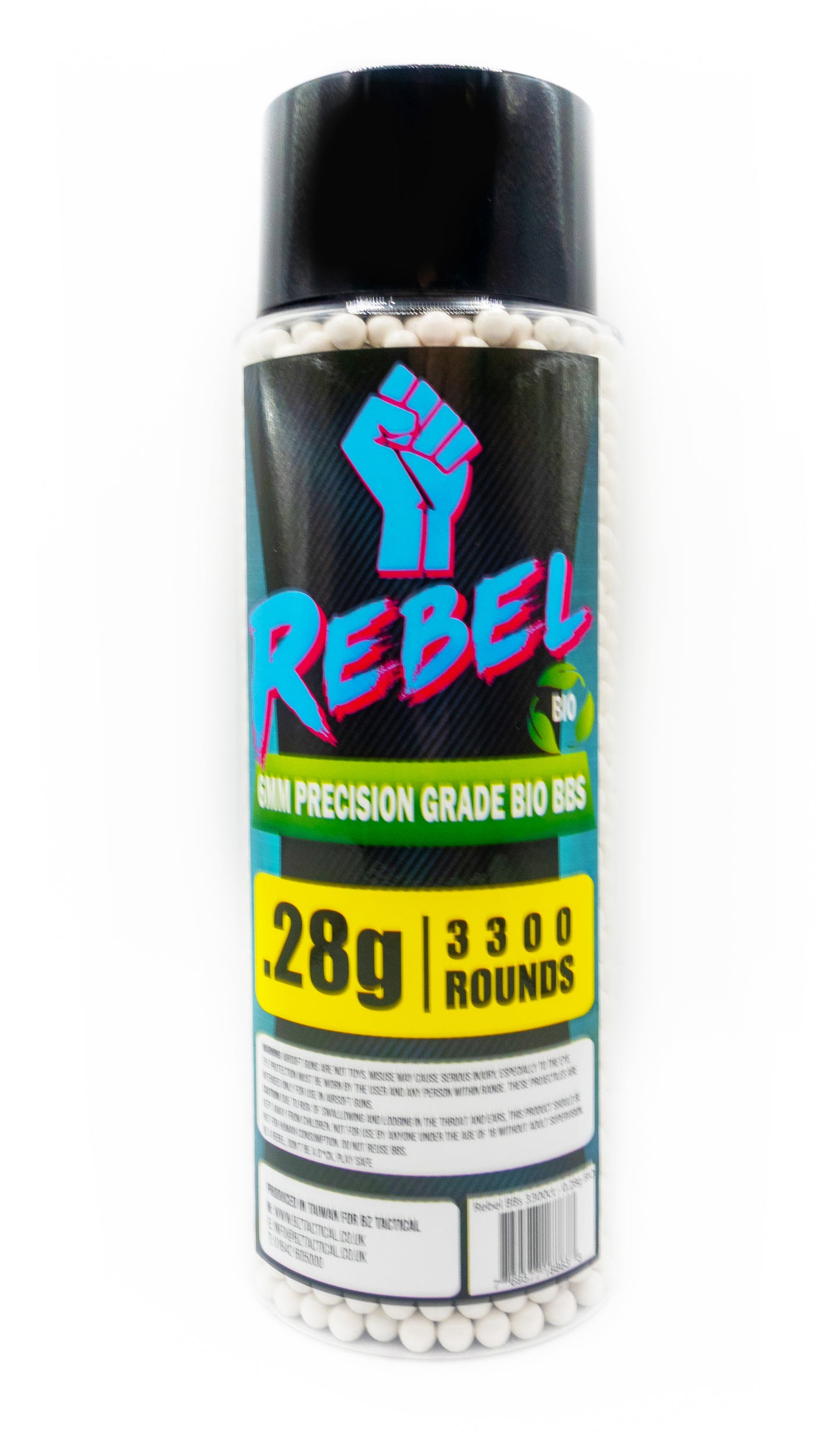 Rebel Precision 6mm Bio BBs - 3300