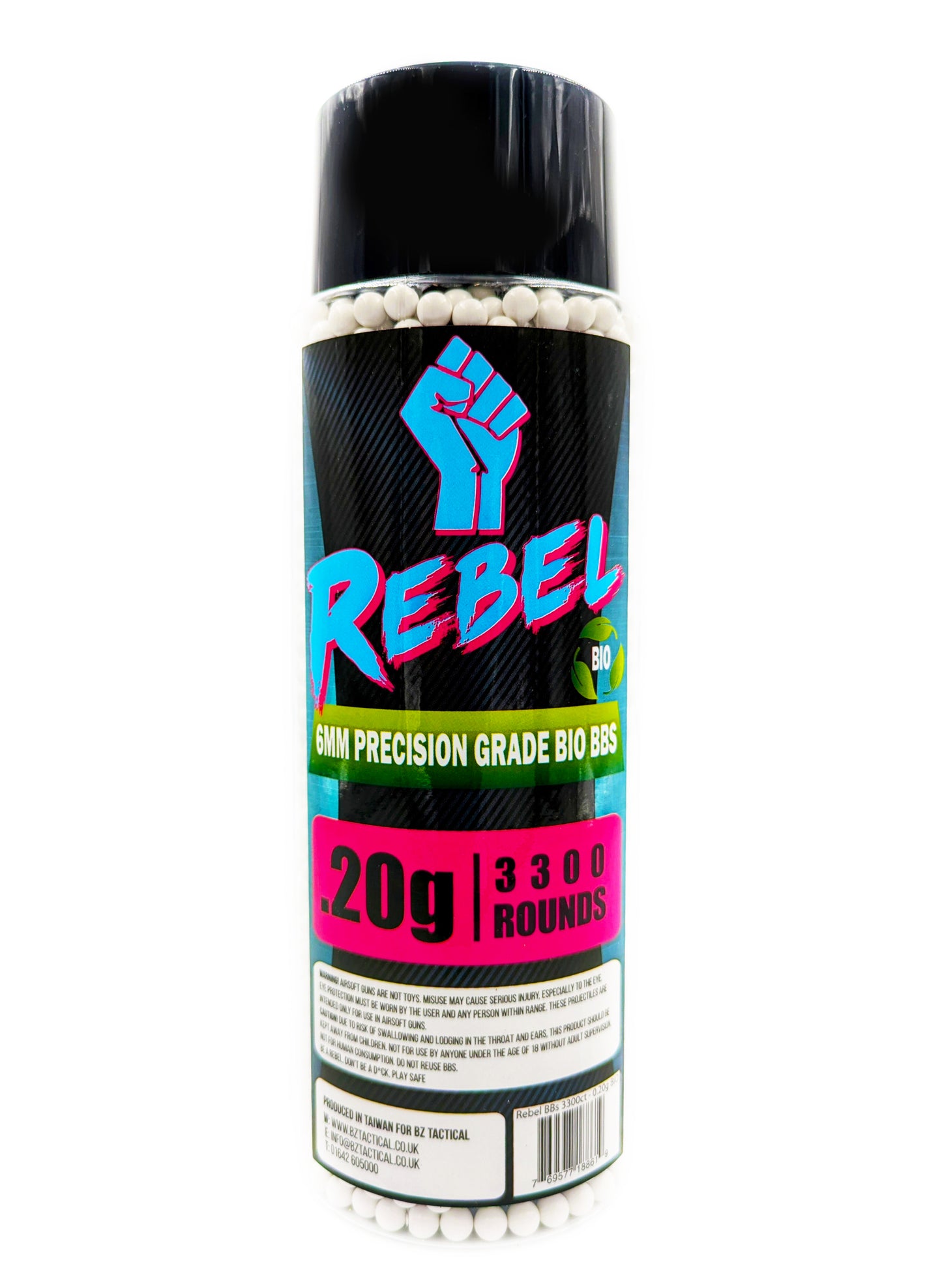 Rebel Precision 6mm Bio BBs - 3300
